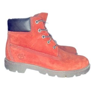 Timberland City Year boots | Men’s sz 5 | fits Women 6.5 | Red | Good Condition